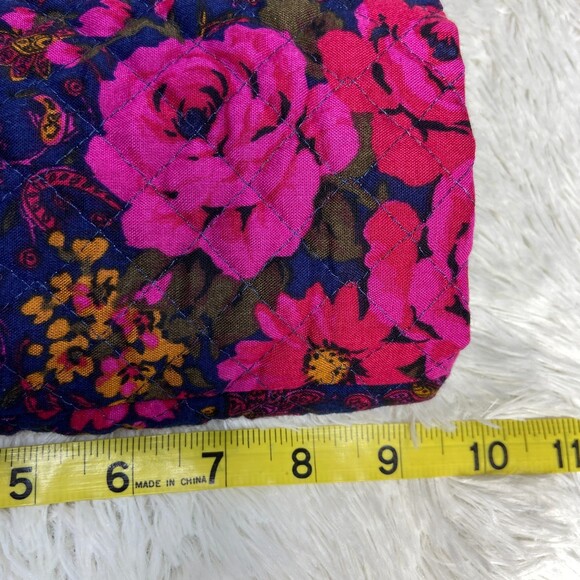 VTG LANZ Floral Quilted Blazer Women's sz 16 - Picture 6 of 6